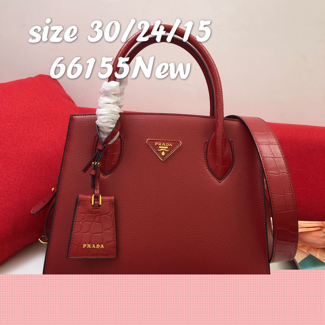 Pra*a top handle bags